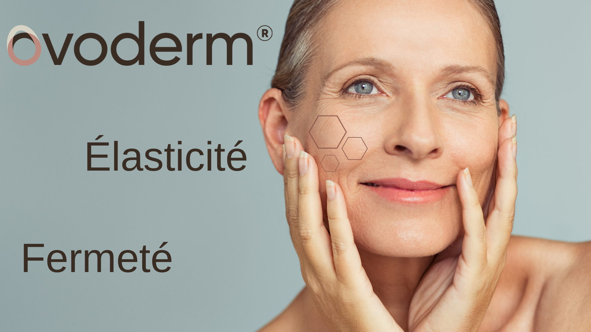 Elasticité et fermeté de la peau après 60 jours de supplémentation d'ovoderm